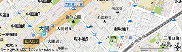 ファミーユ・ヤマモト周辺の地図