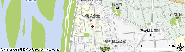 静岡県磐田市田町1176周辺の地図