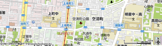 空清町公園周辺の地図