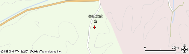 益田市立　秦記念館周辺の地図