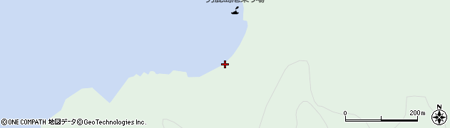 男鹿立ノ浜海水浴場周辺の地図