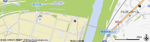 島根県益田市飯田町13周辺の地図