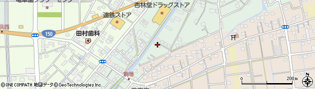 静岡県磐田市岡984周辺の地図