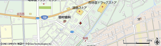 稲垣　書道教室周辺の地図