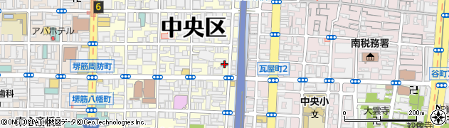 大阪府大阪市中央区島之内1丁目3-5周辺の地図