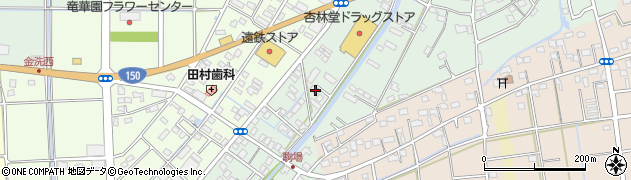 静岡県磐田市岡1009周辺の地図