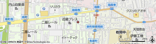 大阪府東大阪市新町5-18周辺の地図