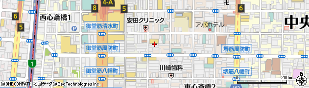The buggy ザ バギー 心斎橋 難波周辺の地図
