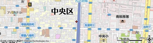 大阪府大阪市中央区島之内1丁目2-7周辺の地図