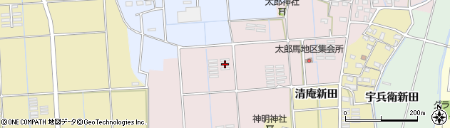 静岡県磐田市太郎馬新田98周辺の地図