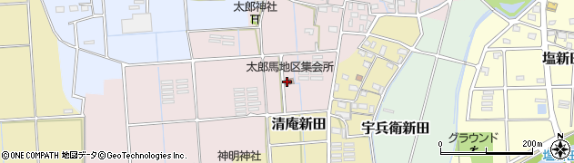静岡県磐田市太郎馬新田52周辺の地図