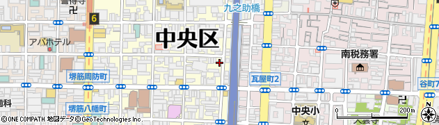 大阪府大阪市中央区島之内1丁目3-2周辺の地図