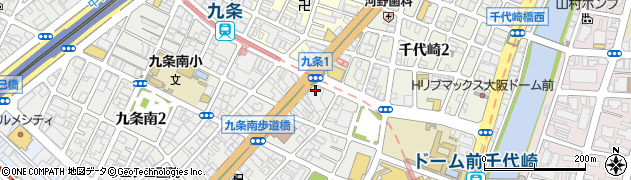 パーフェクトリバティー教団大阪中央教会周辺の地図