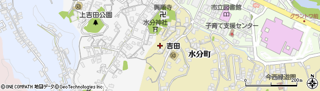 島根県益田市水分町5周辺の地図