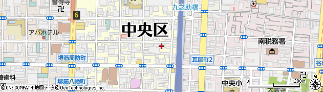 大阪府大阪市中央区島之内1丁目3-33周辺の地図