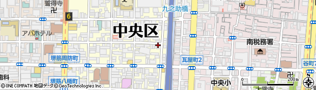 大阪府大阪市中央区島之内1丁目3-35周辺の地図