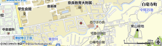 奈良県奈良市橋街道町周辺の地図
