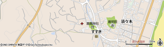 静岡県牧之原市須々木1989周辺の地図