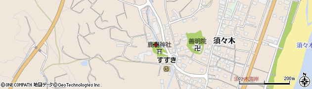 静岡県牧之原市須々木468周辺の地図