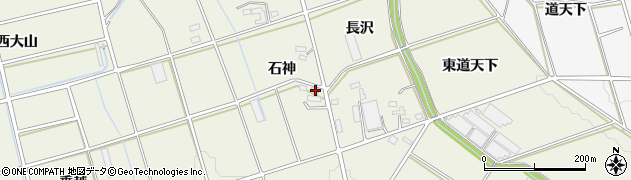 愛知県豊橋市高塚町（石神）周辺の地図