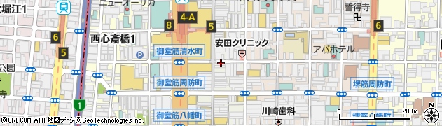 買取エージェント　心斎橋店周辺の地図