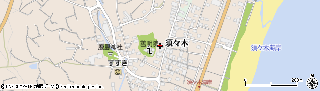静岡県牧之原市須々木347周辺の地図