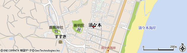 静岡県牧之原市須々木403周辺の地図