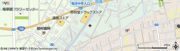 静岡県磐田市岡979周辺の地図