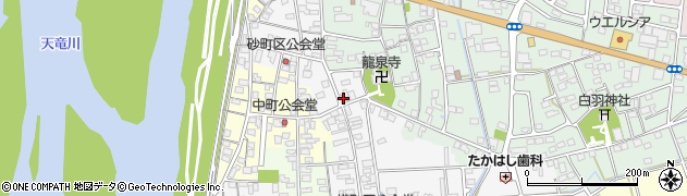 静岡県磐田市掛塚砂町872周辺の地図