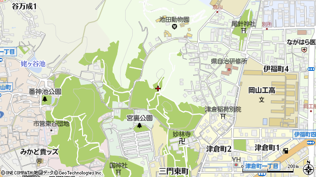〒700-0015 岡山県岡山市北区京山の地図