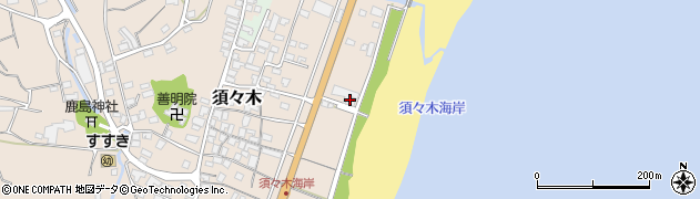 磯料理処 万寿田周辺の地図