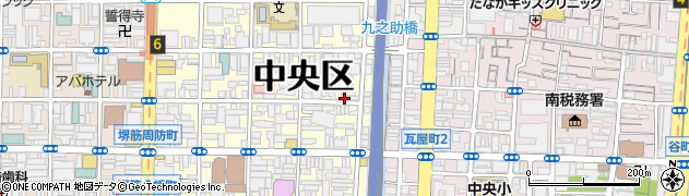 大阪府大阪市中央区島之内1丁目4-12周辺の地図