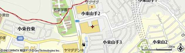 ブランチ神戸学園都市周辺の地図