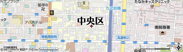 大阪府大阪市中央区島之内1丁目4-18周辺の地図