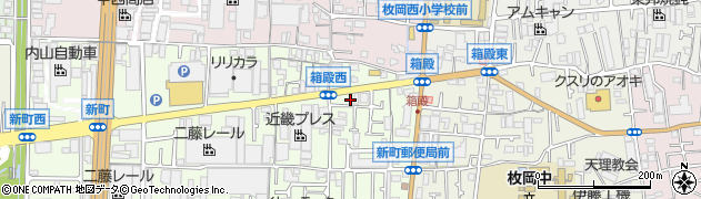 大阪府東大阪市新町4-15周辺の地図