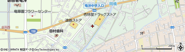 静岡県磐田市岡1007周辺の地図
