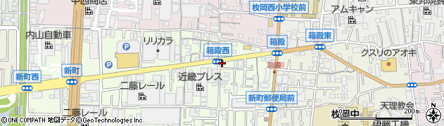 大阪府東大阪市新町4-12周辺の地図