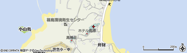 篠島観光ホテル大角周辺の地図