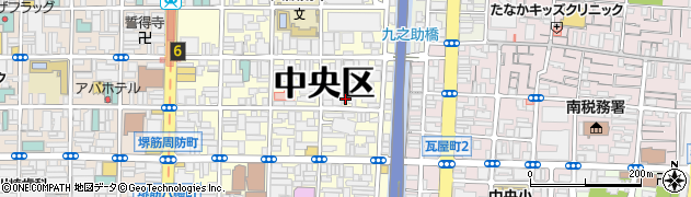 大阪府大阪市中央区島之内1丁目4-16周辺の地図