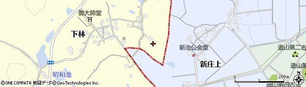 岡山県総社市下林1207周辺の地図