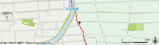静岡県袋井市湊4059-1周辺の地図