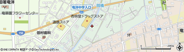 静岡県磐田市岡976周辺の地図