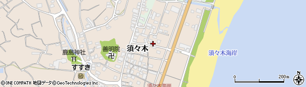 静岡県牧之原市須々木388周辺の地図