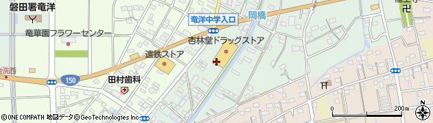 静岡県磐田市岡1006周辺の地図