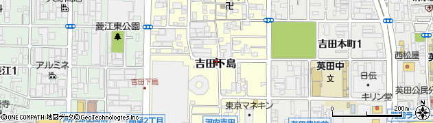 大阪府東大阪市吉田下島6-12周辺の地図