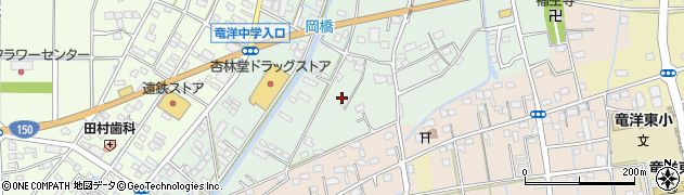 静岡県磐田市岡937周辺の地図