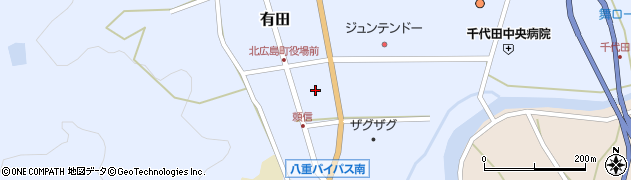 新広島ヤクルト販売株式会社　千代田センター周辺の地図