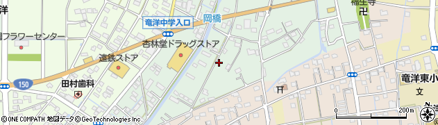 静岡県磐田市岡939周辺の地図