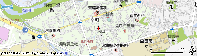 株式会社丸田　益田営業所周辺の地図