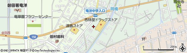 静岡県磐田市岡1027周辺の地図
